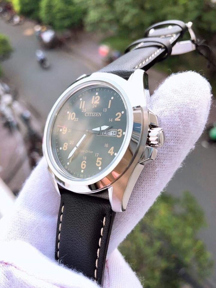 Đồng Hồ Citizen Eco-Drive AW0050-07E Dây Da Cho Nam ảnh 2
